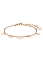 Amor Edelstalen armband Harten, 2027176