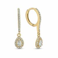 dKeniz Ohrhänger »925/- Sterling Silber vergoldet Elegant & Pur Ohrr«