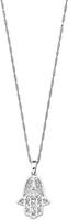 Amor Kette mit Anhänger »2016015, Fatima´s Hand«, mit Zirkonia