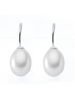 Adelia´s Paar Ohrhänger »Silber 925 Sterling Silver Ohrringe - Ohrhänger«, 925 Sterling Silber mit Süßwasser Zuchtperle