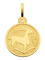 Adelia´s Kettenanhänger »Gold 8 k (333) Sternzeichen Anhänger«, Steinbock 8 k 333 Gelbgold Ø 1.18 cm