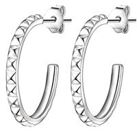 Glanzstücke München Paar Creolen »Set: F685« (2-tlg), aus Sterling Silber