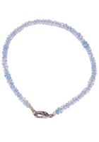 Firetti Armband »Feminin, 4 mm breit, facettierte Oberfläche«, mit Blau Topas, Made in Germany