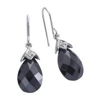 CELESTA Ohrhaken »925/- Sterling Silber Zirkonia«