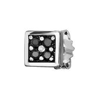CAÏ Ohrstecker »925/-Sterling Silber rhodinert Spinell«