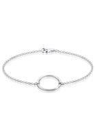 Elli Armband »Kreis Schlicht 925 Silber«