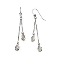 Vivance Ohrhaken »925/- Sterling Silber Zirkonia«