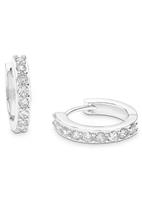 Amor Paar Creolen »9059249«, mit Zirkonia