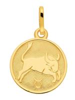 Adelia´s Kettenanhänger »Gold 8 k (333) Sternzeichen Anhänger«, Stier 8 k 333 Gelbgold Ø 1.18 cm