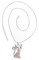 COLLEZIONE ALESSANDRO Lange Kette »Jackie«, mit Glassteinen
