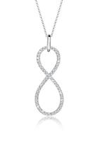 Elli PREMIUM Dames Infinity met kristal Endless in 925 sterling zilver