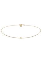 Elli Halsketting Choker Hart Liefde 925 Zilver verguld