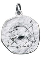 Jobo Sternzeichenanhänger, Sternzeichen Steinbock 925 Silber