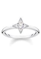 Thomas Sabo Silberring »Stern, TR2268-051-14-48, 50, 52, 54, 56, 58, 60«, mit Zirkonia