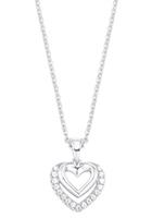 Amor Kette mit Anhänger »Herzen, 2026252«, mit Zirkonia