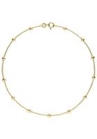 Jobo Fußkette »Kugel«, 333 Gold 25 cm