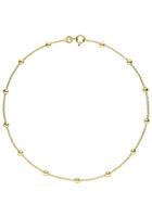 Fußkette »Kugel«, 333 Gold 25 cm