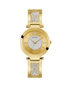 Guess Aurora Dames Horloge Goudkleurig W1288L2