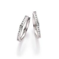 Smart Jewel Paar Creolen »bezaubernd mit Zirkonia Steine, Silber 925«