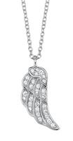 Engelsrufer Kette mit Anhänger »Little magic, KETTE FLÜGEL ZIRKONIA SILBER, ERN-LILWING-ZI«, mit Zirkonia