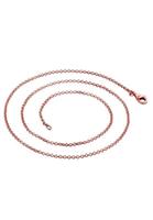 Nenalina Collierkettchen »Damen Erbskette Basic 925 Silber rosévergoldet«