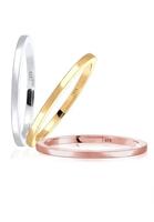 Elli Ringenset 925 Sterling zilver Tricolor