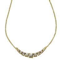 Zeeme Collier »925/- Sterling Silber Weißtopas«