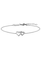 Julie Julsen Armband »Amore, Herzen, JJBR0263.1«, mit Zirkonia