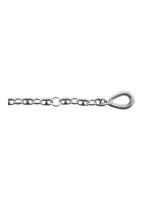 Adelia´s Fußkette »Silber 925 Sterling Silver Fußkette - Fußkettchen«, 925 Sterling Silber Schiffsankerkette