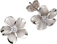 Firetti Paar Ohrstecker »Blume/Blüte«, mit Zirkonia