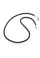 Nenalina Collierkettchen »Lederhalsband Basic Kette Kombinierbar 925 Silber«