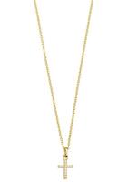 Xenox Kette mit Anhänger »KREUZ, POWERTOWER, XS3521GK«, mit Zirkonia