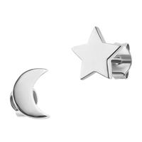CAÏ Ohrstecker »925/- Sterling Silber rhodiniert«