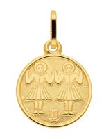 Adelia´s Kettenanhänger »Gold 8 k (333) Sternzeichen Anhänger«, Zwilling 8 k 333 Gelbgold Ø 1.18 cm
