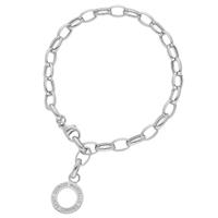 GIORGIO MARTELLO MILANO Charm-Armband »mit Schriftzug zum einhängen von Charms«