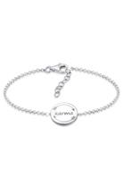 Elli Elli Armband dames karma woordplaatjes in 925 sterling zilver verguld