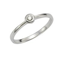 Orolino Ring »750/- Weißgold Brillant«