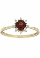 Firetti Diamantring, mit Granat und Brillanten