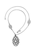 COLLEZIONE ALESSANDRO Lange Kette »Cara«, mit Ornamenten