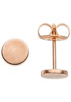 Jobo Paar Ohrstecker, STUDS Edelstahl roségold farben