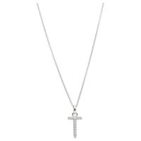 Smart Jewel Kette mit Anhänger »Buchstabe T mit Zirkonia Steine, Silber 925«