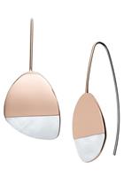 skagen Paar Ohrhaken »AGNETHE, SKJ1298998«, mit Perlmutt