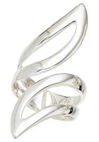 Jobo Silberring, breit 925 Silber