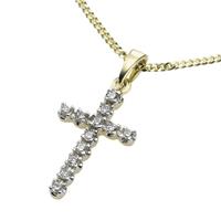 Diamonds by Ellen K. Anhänger mit Kette »585/- Gelbgold Diamant 0,12ct.«