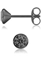 Firetti Paar Ohrstecker "schwarz", mit Zirkonia