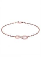 Elli Armbanden Dames met Infinity Symbol met Zirconia kristal in 925 Sterling Zilver