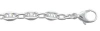 Adelia´s Silberkette »Silber 925 Sterling Silver Halskette - Collier«, 925 Sterling Silber Schiffsankerkette