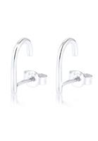 Elli Dames oorstekers Trend in 925 sterling zilver