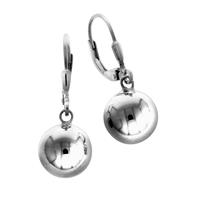Vivance Ohrhänger »925/- Sterling Silber Kugel 12mm«
