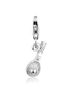 Nenalina Dames tennisracket hanger in 925 sterling zilver